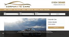 Desktop Screenshot of corporate-cars.co.uk
